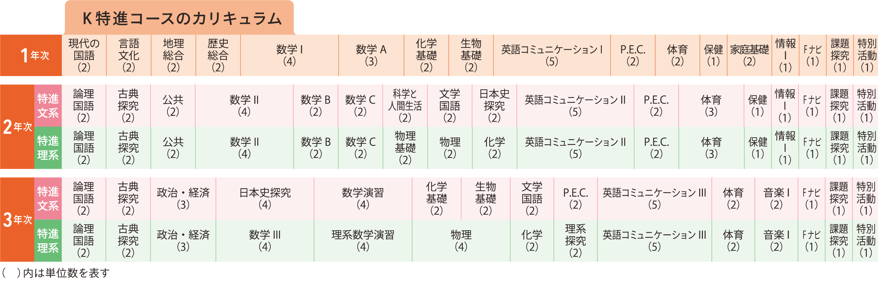 カリキュラム